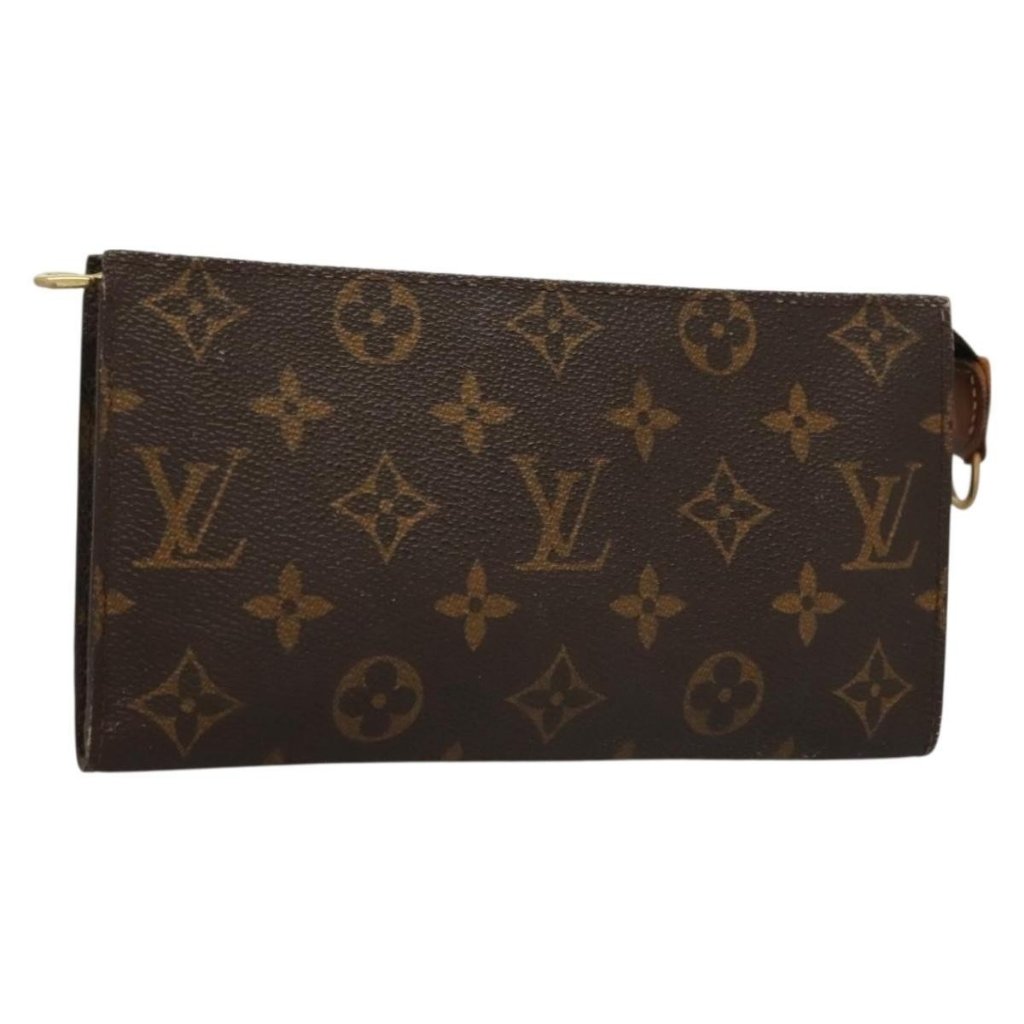 Louis Vuitton Monogram Bucket Gm Accessory Pouch Lv Auth 133358